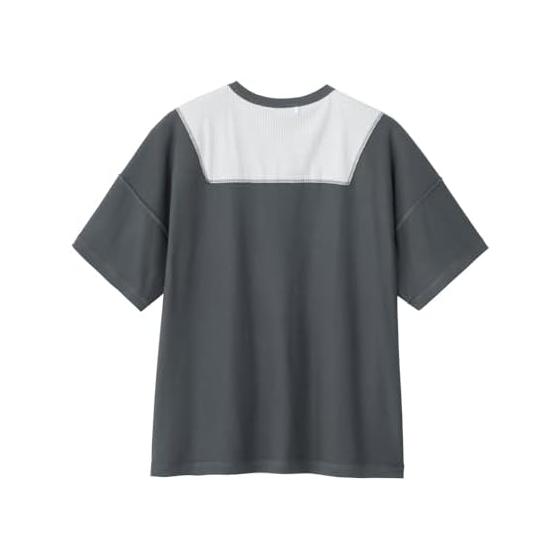 GUNZE Room Wear Sleeping T-Temperature Control Material Short Sleeve T-Shirt Tenjiku/Outlast Bayfield Men's