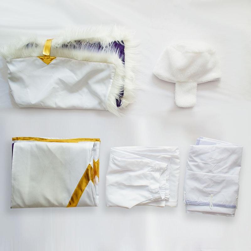 Stray Bungo Dogs Fyodor Dostoyevsky Anime Cosplay Costume Party Prop Set White