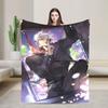 Love and Deepspace Sylus Game Blanket  Plush Vintage Warm Throw Blankets for Coverlet Autumn/Winter