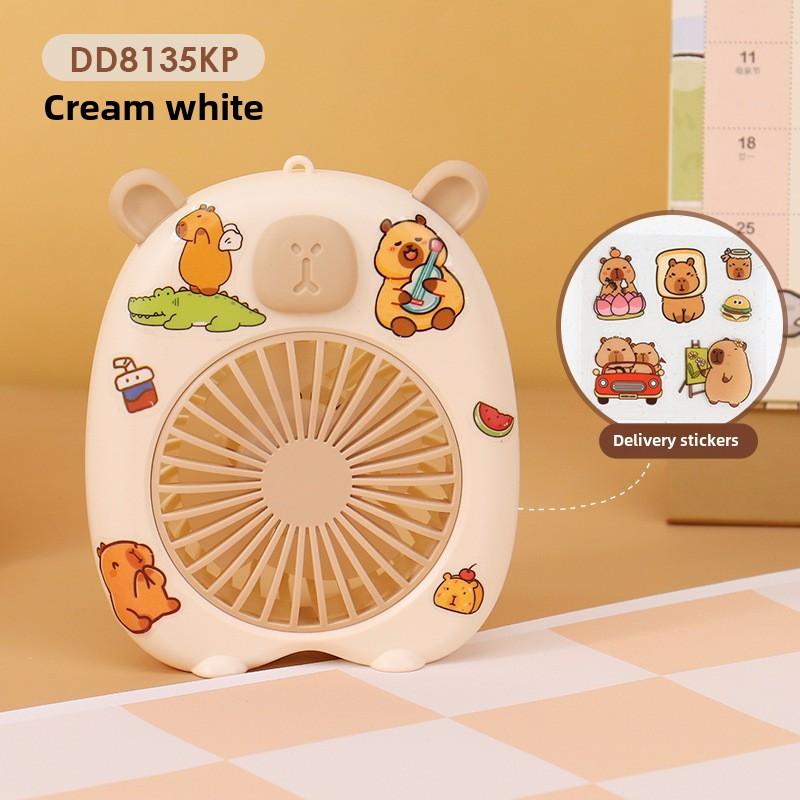 

Новый ручной мини-вентилятор-мультяшка, милый, маленький, с USB-зарядкой, уличный, портативный, практичный, с большим потоком воздуха, подарок, офисный подарок, вентилятор