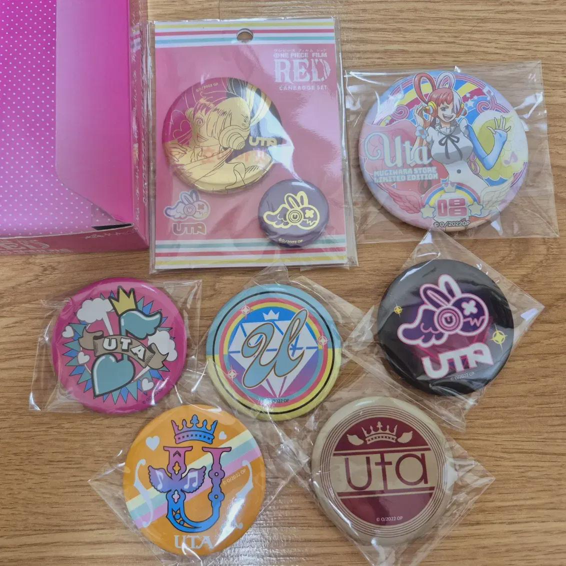 

One Piece Film Red Uta Can Badge Collection Batch