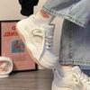 Fashion Women's Shoes 35-40 Trendy Star Platform Comfortable Sneakers Hot Sale Outdoor Bread Shoes Fresh and Breathable Sneakers