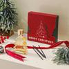 Shimang Gardenia & Jasmine Christmas Candle Set: Long-Lasting Fragrance for Home or Office Ornamentation.