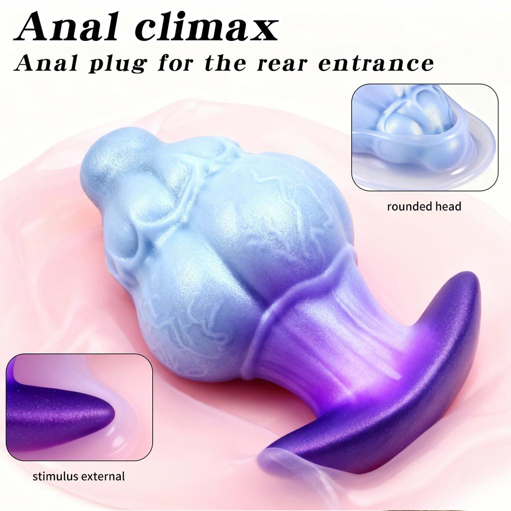 New Fleshiness Anal Plug Wear Butt Plug Sex Toys for Men/Women Anus Trainer /Dilator Monster Anal Dildo Fantasy Toy For Adult 18