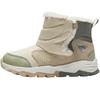 Kids Kids Boots Grainy Beige Brocade Green Rinse Green Fleece Lined Warm Non-slip Durable Stylish A22449942-1