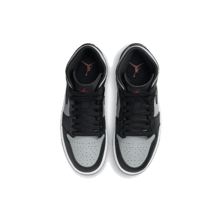 New JORDAN 1 Mid Shadow Red 554724-096