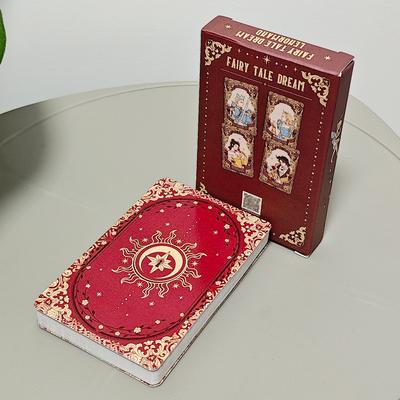 Pachet Lenormand Vis de Poveste 10*6cm 42 Bucăți Sistem Rana Cărți Lenormand Desen Animat