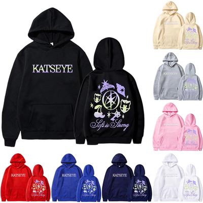 Modisches, vielseitiges und lässiges Kapuzen-Sweatshirt für Damen, langärmeliges Sweatshirt mit Aufnäher