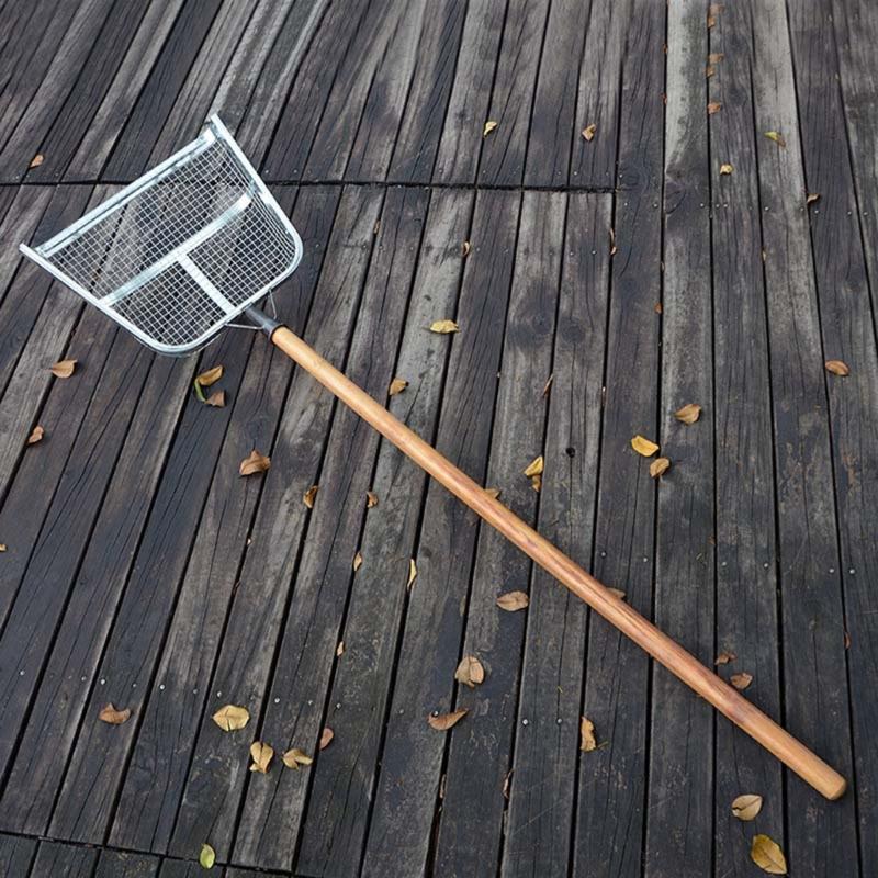 Heavy Duty Soil Sifter Tool Rustproof Stainless Steel Construction Sieve Shovel For Efficient Gardening And Farm Use