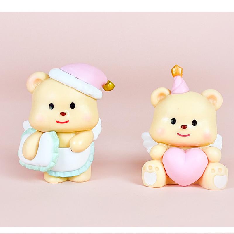 Anime Bear Butter Pvc Action Figures Model Toy Desktop Decoration Kids Gift