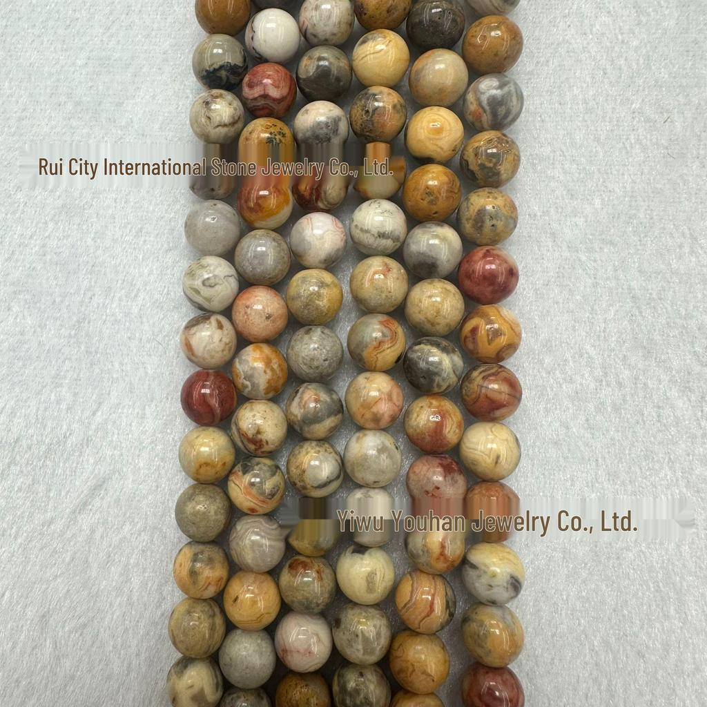 Natural Agate Pebble Beads for DIY Jewelry, 4-12mm