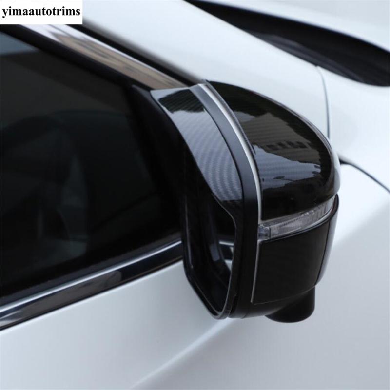 Rearview Mirror Rain Eyebrow Protector Cover Trim For Nissan Qashqai J11 / Murano / X-Trail T32 2014 -  Accessories Exterior
