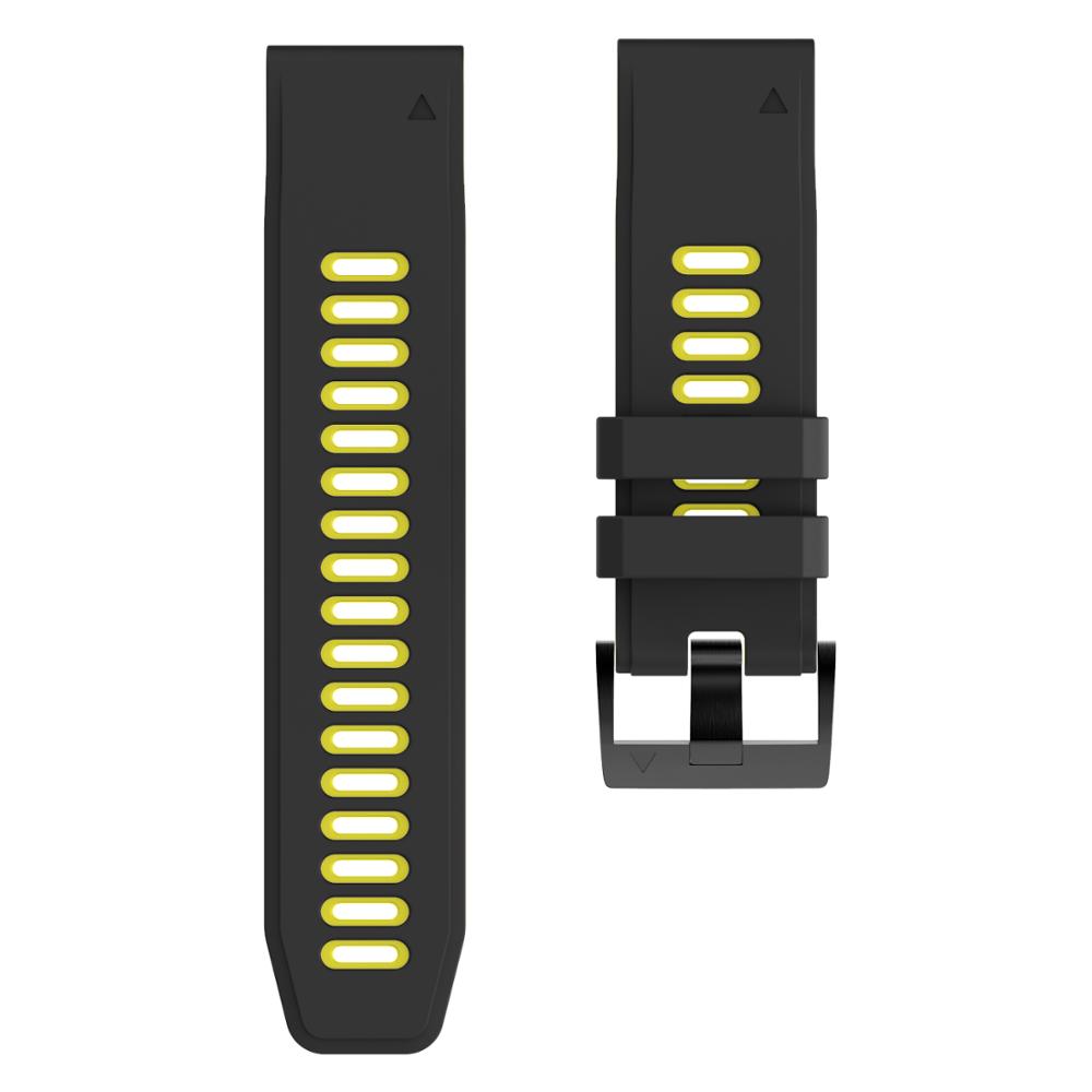 20mm Schnellwechsel-Armband für Garmin Fenix 7S 42mm Solar 6S Pro 5S Plus/Instinct 2S 40mm/Descent Mk2S Silikonband 26mm 22mm