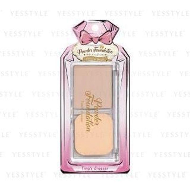 

LUCKY TRENDY - Пудровая тональная основа для туалетного столика Тины Natural Beige