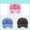 Vintage Lobster Embroidered Cotton Baseball Cap With Sun Protection For Outdoor Sports