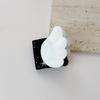Sweet Angel Wing Fabric Data Cable Storage Clip With Star Print Reusable Portable Earphones Charger Cords Storage Buckle