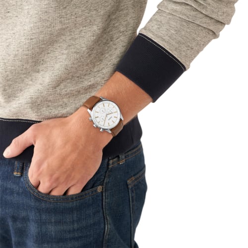 Fossil Sullivan BQ2748 Men's Brown Watch