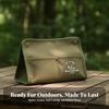 Tissue Storage Pouch with Pockets Compact Organizer Tough for Travel, Travelers