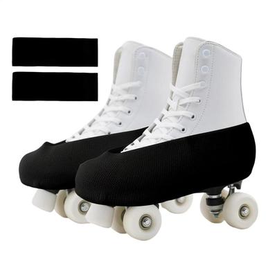 Soft Elastic Figure Skating Boot Guards Stretch Fabric Ice Skate Protective Covers  Women Men