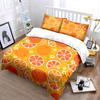 Citrus-Inspired Three-Piece Set Design Exquisite Three-Piece Bedding Set Gift For Kids And Adults