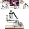 Luxuriöses Cocktail-Shaker-Set aus Edelstahl mit Weinsieb und Eiszange 550ml