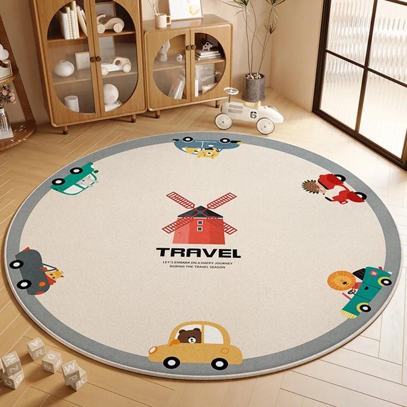 

Cartoon Animal Children s Room Floor Mat Anti Slip Carpet for Children s Room Rugs for Bedroom Carpets for Living Room 60cm