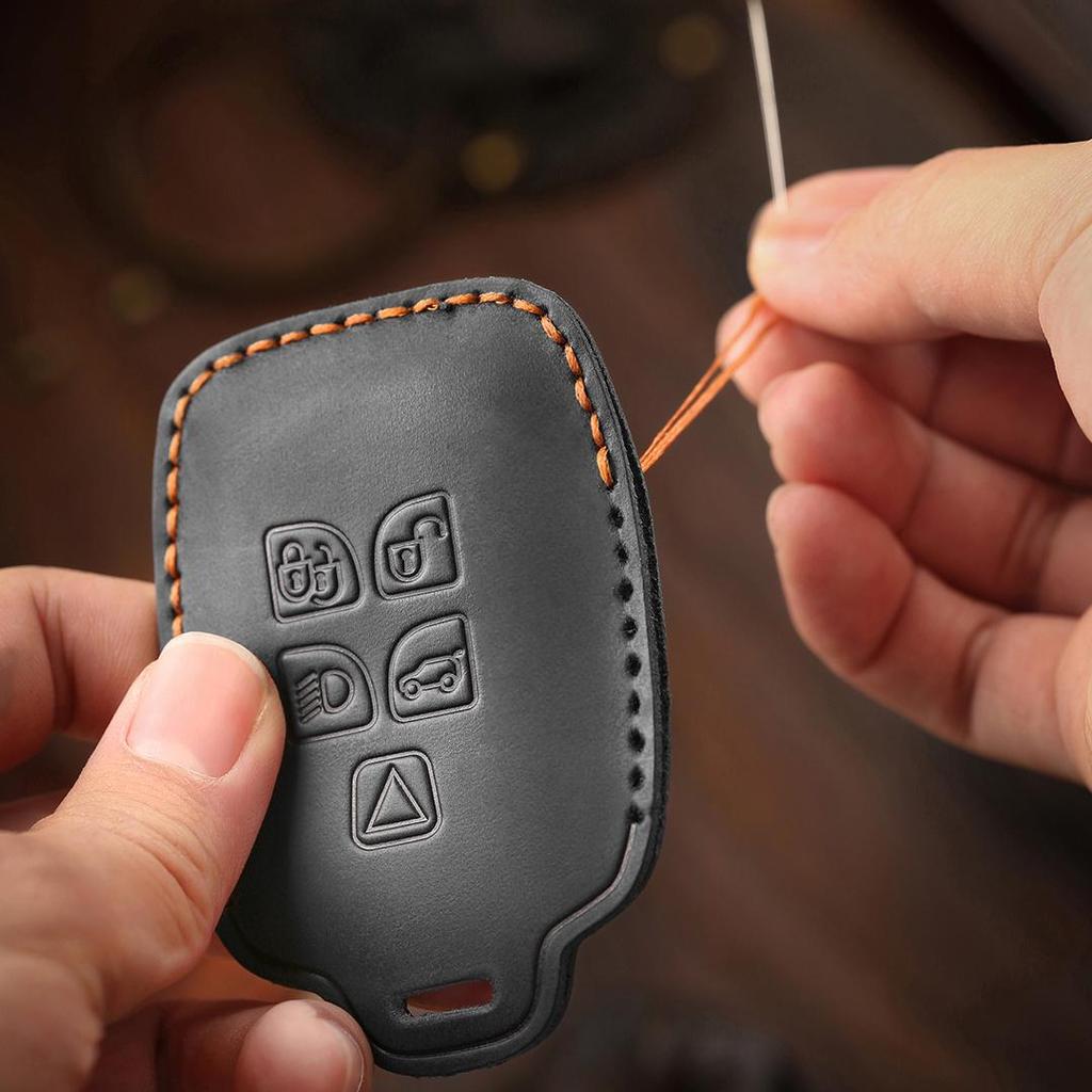 [TOYOTA-Yalex] Car Key Cover car key case Cowhide Handmade