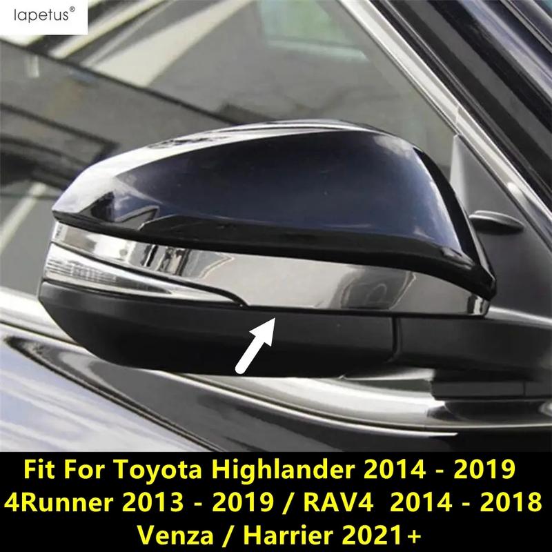 Rearview Mirror Strip Trim For Toyota Highlander 2014- / 4Runner 2013- / RAV4  2014 - 2018 / Venza / Harrier  - 2024