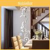 Stunning Creative Circle Ring Acrylic Wall Decals For Elegant Room Decoration