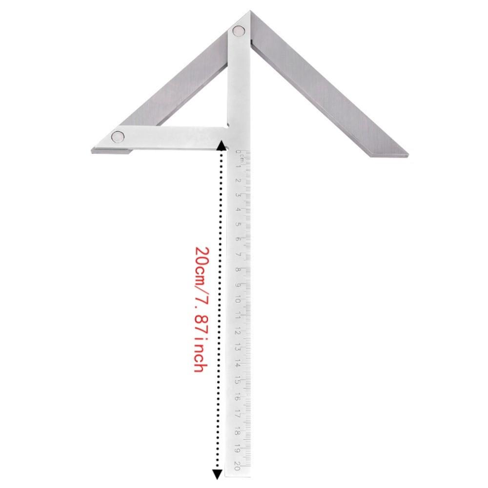 Stainless Steel Center Finder Tool High Accuracy Measuring Tool Woodworking Ruler Tool  Woodworking