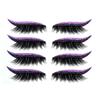 Set di adesivi per trucco occhi ciglia finte Riutilizzabile Eyeliner e adesivi per ciglia Eyeliner glitterato