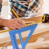 3D Multi Angle Msuring Ruler 45 90 Degree Aluminum Alloy Woodworking   Protractor Miter