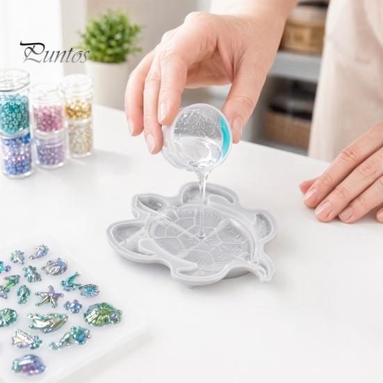 Turtle Shell Silicone Mold Large Sea Resin Mold, 3D for Epoxy Casting, Detailed Marine Art Casting Animal Molds Wall Hanging Decoration, Coastal Ocean