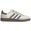 Adidas Originals Handball Spezial Leather Versatile Comfortable Durable Low-Top Sneakers Unisex Sneakers White JR4499