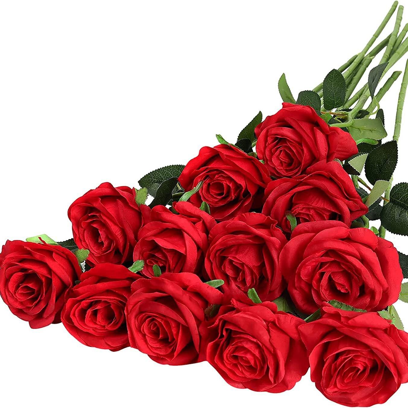 

Имитация роз, один шелк, поддельные цветы, искусственные цветы, украшение свадебного зала, букет, Маленький Париж красный