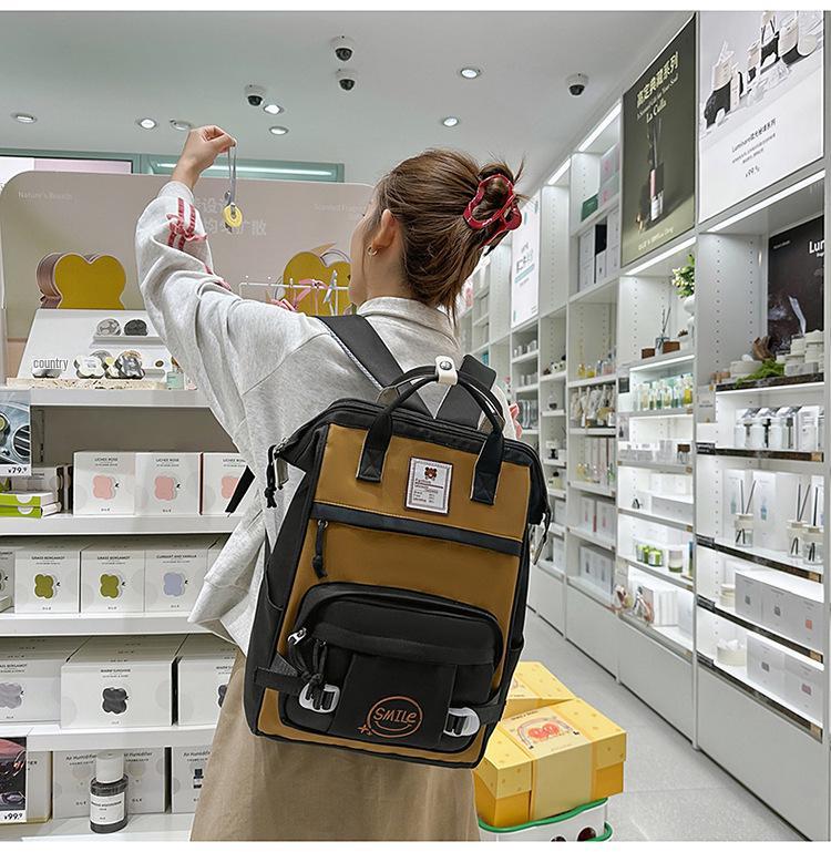 2024 Versatile Lightweight Nylon Backpack - Large Capacity, Multifunctional Laptop Bag for Students