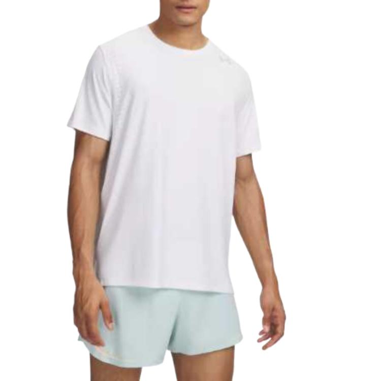 Under Armour Velociti Pro Ss26 Breathable Pullover Solid T-Shirt Men tops 6009506-100 XXL