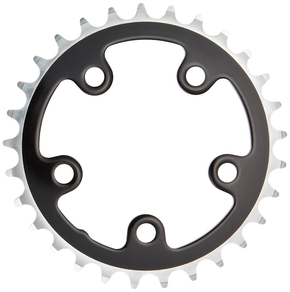 DIXNA La Crank Chainring Road Inner Speed Compatible Black 29T Black 29T 10/11
