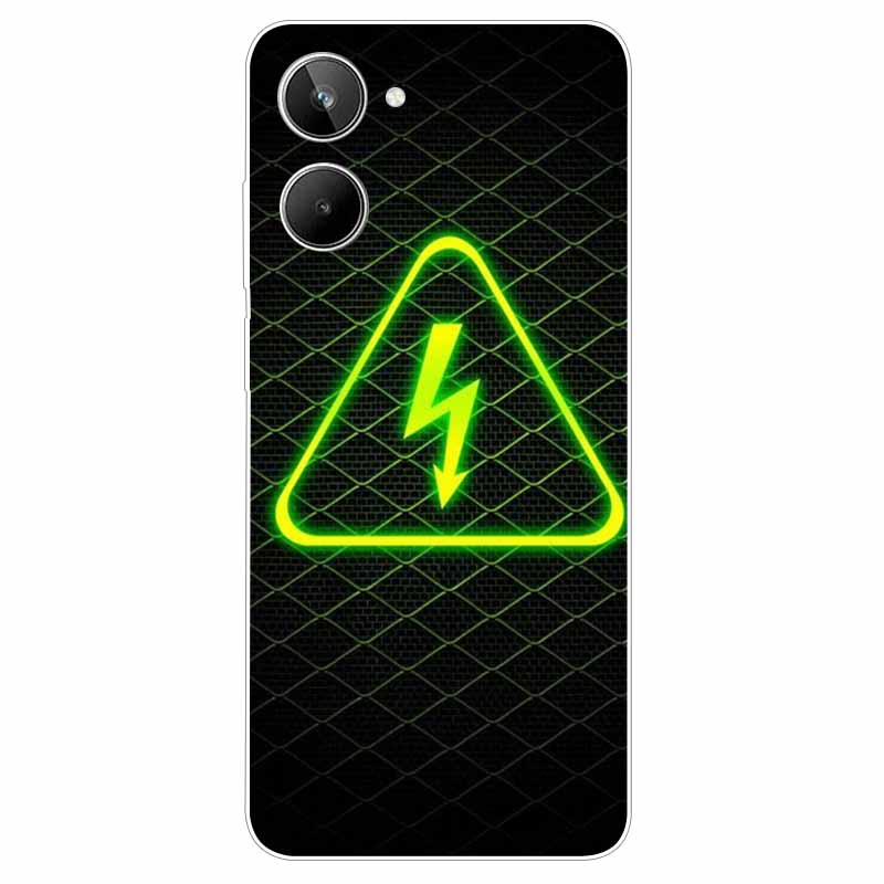 For Realme 10 4G Case 6.4'' Soft TPU Cats Lions Protection Silicone Phone Covers for Realme 10 Case 2022 Clear Realme10 RMX3630
