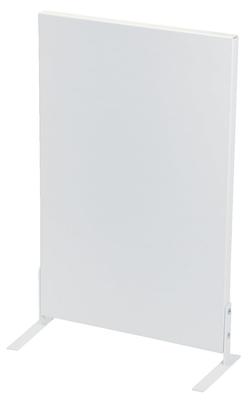 Pearl Metal Kitchen Panel, Vertical, Extendable, 35-58cm, Freestanding, Magnetic Storage, White, Magnefit HC-1180
