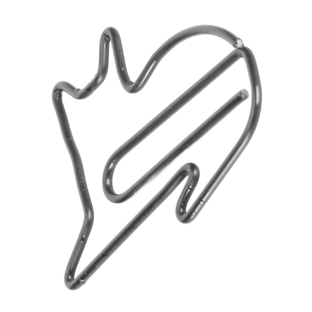 100 Pcs Cute Paper Clips Animal Shaped Fun Bookmark Document Organizing Clips Funny Bookmark
