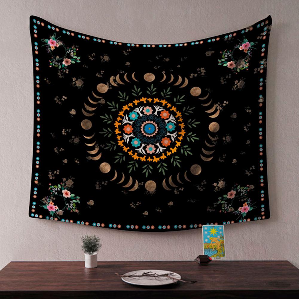 Digital Printing Tapestry Bohemian Wall Hanging Anime Style Home Christmas Day, Home Tapestry
