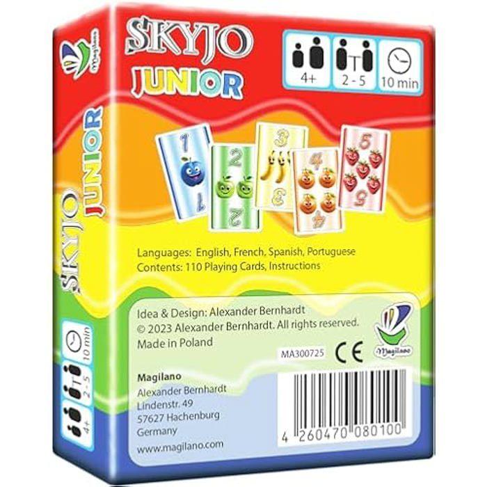 Jeu de société - MAGILANO - SKYJO Junior - Apprentissage ludique - 2 à 5 joueurs - 4 ans et plus