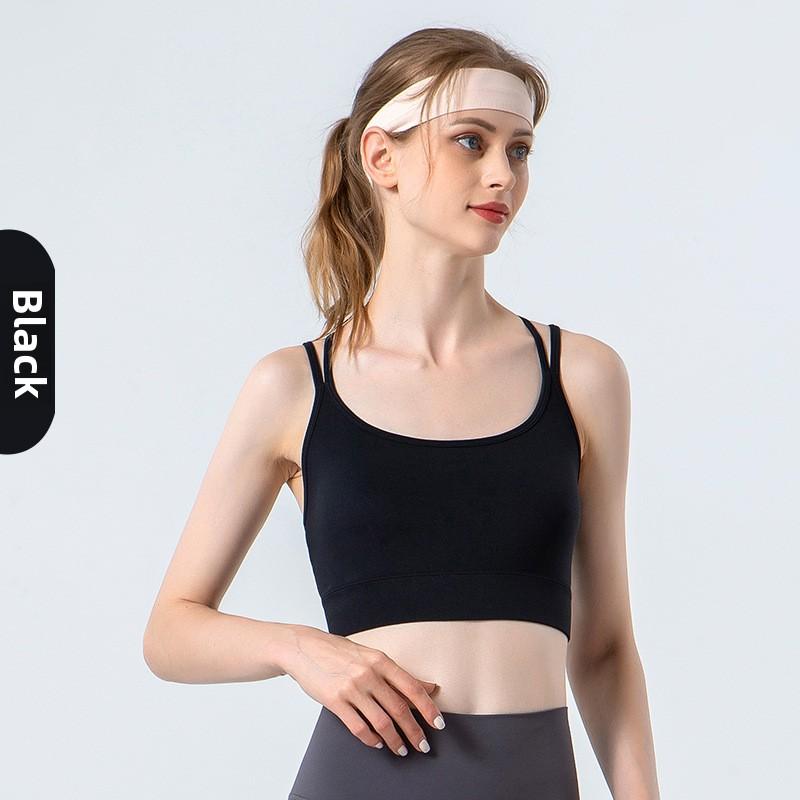 Красота Назад Спорт Фитнес Нижнее Белье для Женщин S чёрный