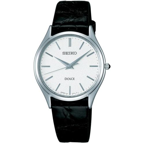 

Seiko Watch Wristwatch Dolce Pair Quartz Sapphire Glass Inner Anti-Reflective Coating SACM171 Men s Black