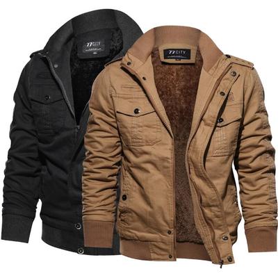 Ανδρικά χειμωνιάτικα μπουφάν Cargo Jackets Πιο χοντρά μπουφάν Warm Down Balck Casual Winter Coats Ανδρικά παλτό με πολλές τσέπες