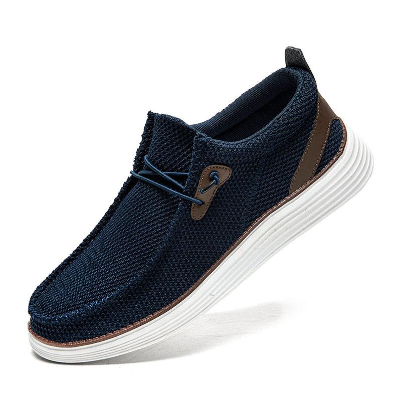 Fashion Fujeak Casual Board Shoes for Men Anti-slip Plus Size 39-46 Sneakers Breathable Trend Mesh Footwear Fashion Classic Men's Shoes