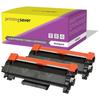Pack 2 PRINTING SAVER Compatibles TN2420 Toner Cartridges for BROTHER L2370DN L2310D MFC-L2710DW L2710DN L2750DW L2730DW