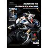1/8 Motorcycle Building Blocks Set Super Motorbike Model Kit Technical Racing Kids Assembled Toys Gifts for Boys and Girls