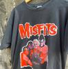 T-shirt Unisex Misfits band anni '90 Grafica Famosa nera